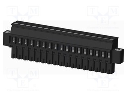 Connector: pluggable terminal block; plug; female; angled 90°
