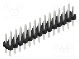 Connector: pin strips; pin header; male; PIN: 28; 2mm; THT; 2x14