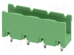 PCB headers, nominal cross section: 2.5 mm?, color: green, n