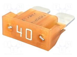 Fuse: fuse; 40A; 32VDC; automotive; 16.2mm; 16.2x6.5x18.5mm