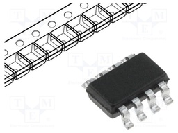 Integrated circuit: digital potentiometer; 100kΩ; SPI; 8bit; SMD