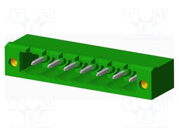 Connector: pluggable terminal block; socket; male; angled 90°