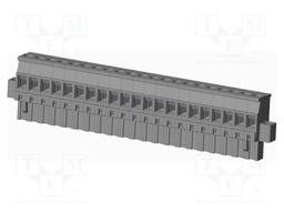 Connector: pluggable terminal block; plug; female; angled 90°