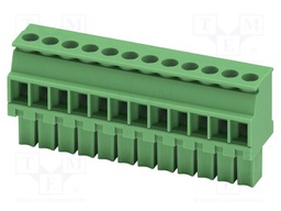 PCB connector, nominal cross section: 1.5 mm?, color: green,