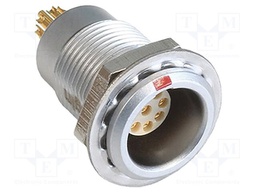Circular Connector, 6-pin Socket, 2.5A Rating, IP50 Protecti