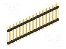 Connector: pin strips; pin header; male; PIN: 36; 2.54mm; THT; 1x36