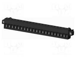 Connector: pluggable terminal block; plug; female; straight; 300V