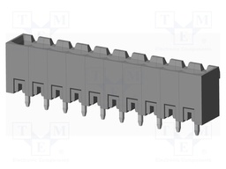 Connector: pluggable terminal block; socket; male; on PCBs