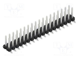 Connector: pin strips; pin header; male; PIN: 36; 2.54mm; SMT; 2x18