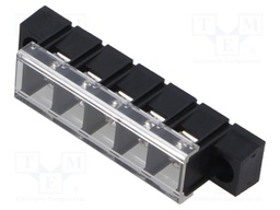 PCB terminal block; straight; 10mm; ways: 5; THT,screw terminal
