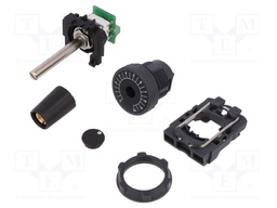 Potentiometer; 22mm; Harmony XB5; -40÷70°C; Illumin: none; Ø22mm