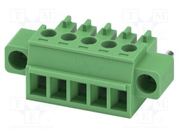 PCB connector, nominal cross section: 1.5 mm?, color: green,