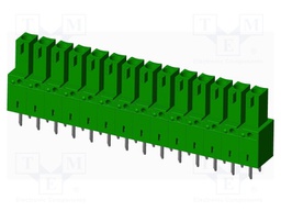 Connector: pluggable terminal block; socket; female; straight
