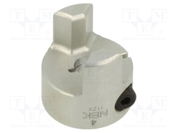 Coupling; Ø: 14mm; Ø1: 4mm; Ø2: 4mm; aluminium