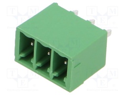 PCB headers, nominal cross section: 1.5 mm?, color: green, n