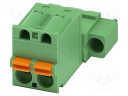 PCB connector, nominal cross section: 2.5 mm?, color: green,