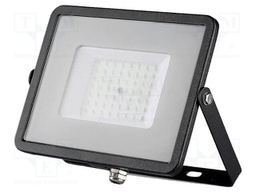 Lamp: LED flood light; 50W; 230VAC; white warm; 100°; 3000K; 25000h