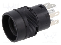 Switch: push-button; Pos: 2; DPDT; 3A/250VAC; 3A/30VDC; ON-ON; 200MΩ