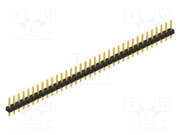 Connector: pin strips; pin header; male; PIN: 35; 2.54mm; THT; 1x35