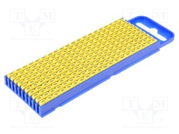 Markers for cables and wires; Label symbol: 8; 2.8÷3.8mm; yellow