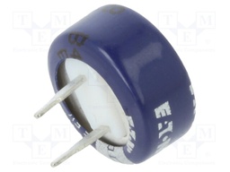 Capacitor: electrolytic; supercapacitor; 470mF; 5.5VDC; ESR: 50Ω