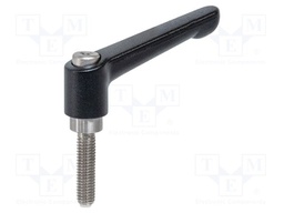 Lever; adjustable; Thread len: 50mm; Lever length: 30mm