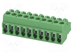 PCB connector, nominal cross section: 1.5 mm?, color: green,
