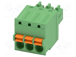PCB connector, nominal cross section: 1.5 mm?, color: green,