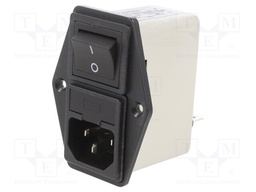 Filter: anti-interference; one-phase; 250VAC; Ioper.max: 10A