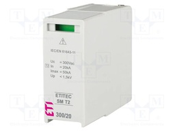 Cartridge for surge arrestor; Type 2; 50kA; Uoper.max: 300VAC