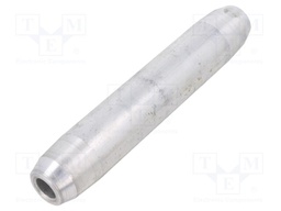 Tip: butt splice; non-insulated,reductive; aluminum; crimped