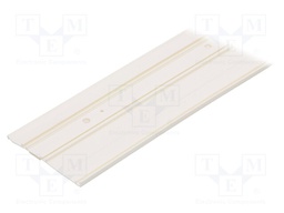 Wiring duct; white; PVC; L: 20m; -5÷60°C; Dim: 20x20mm; IP40