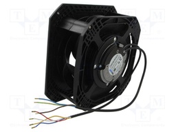 Fan: EC; radial; 230VAC; 226x226x98.5mm; 825m3/h; ball bearing