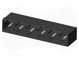 Connector: pluggable terminal block; socket; male; on PCBs
