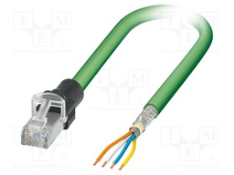 Patch cord; SF/UTP; Cat 5; cables,RJ45 plug; stranded; Cu,tinned