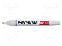 Marker: with liquid paint; white; Markal SL 100; Tip: round