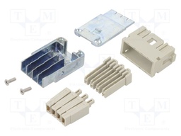 Connector: HDC; contact insert; female; MIXO GIGABIT; PIN: 8; 5A