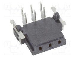Connector: PCB to PCB; female; PIN: 3; 2.54mm; -55÷125°C; 22A; THT