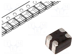 Filter: anti-interference; SMD; 0504; EMIFIL; 80mA; 5VDC; ±20%