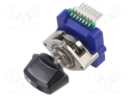 Encoding switch; on panel; DC load @R: 0.25A/5VDC; 500MΩ; IP65