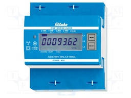 Single phase meter; for DIN rail mounting; IP20; Ioper.max: 80A