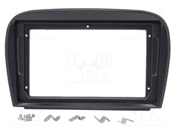 Radio frame; Mercedes; black; 9"