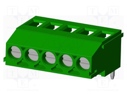 Connector: PCB terminal block; terminal; Plating: tinned; on PCBs