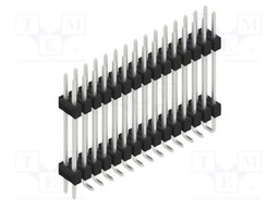 Connector: pin strips; pin header; male; PIN: 30; 2.54mm; SMT; 2x15