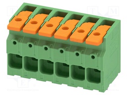 PCB terminal block, nominal current: 76 A, rated voltage (II