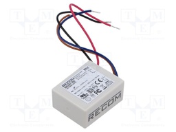 Power supply: switched-mode; LED; 7W; 14÷28VDC; 250mA; 90÷295VAC