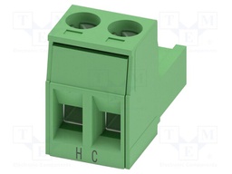 PCB connector, nominal cross section: 2.5 mm?, color: green,