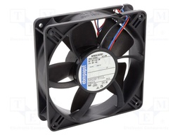 Fan: DC; axial; 24VDC; 119x119x32mm; ball