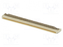 Connector: FFC (FPC); horizontal; PIN:50; SMT; 0.5A; 0.5mm
