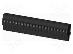 Connector: pluggable terminal block; plug; female; angled 90°